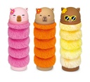 Portatodo Capybara peluche telescópico con cremallera