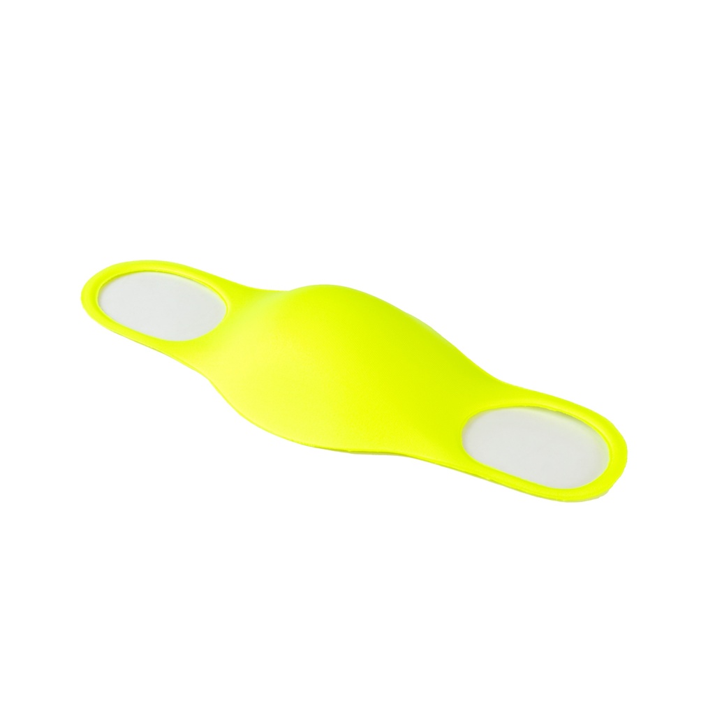 Mascarilla infantil de 10 a 12 años amarillo