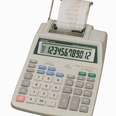 # Calculadora Aurora impresora 12 dígitos PR710