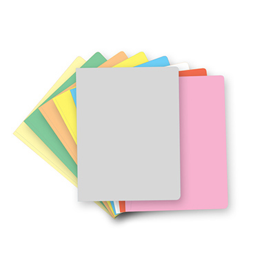Pack 50 subcarpetas folio pastel gris 180 g