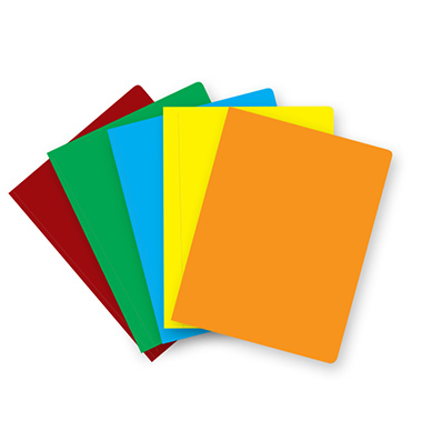 Pack 50 subcarpetas A4 color intenso naranja 240 g