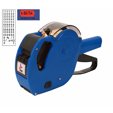 Etiquetadora Pryse 1 línea 6 dígitos MX2612NEW azul