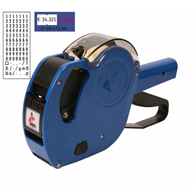 Etiquetadora Pryse 1 línea 7 dígitos MX5500NEW azul