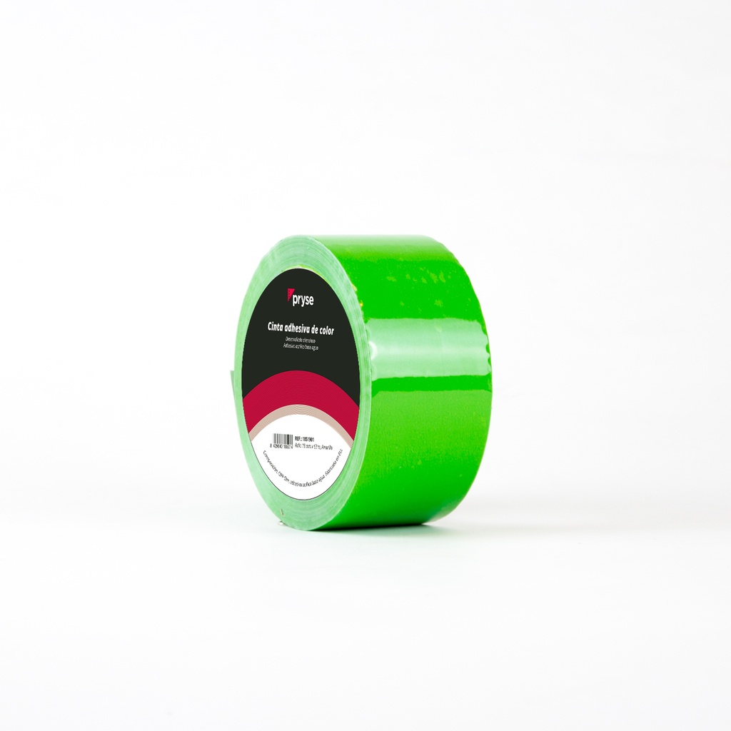 Rollo 48 mm x 63 m cinta oPP adhesiva verde