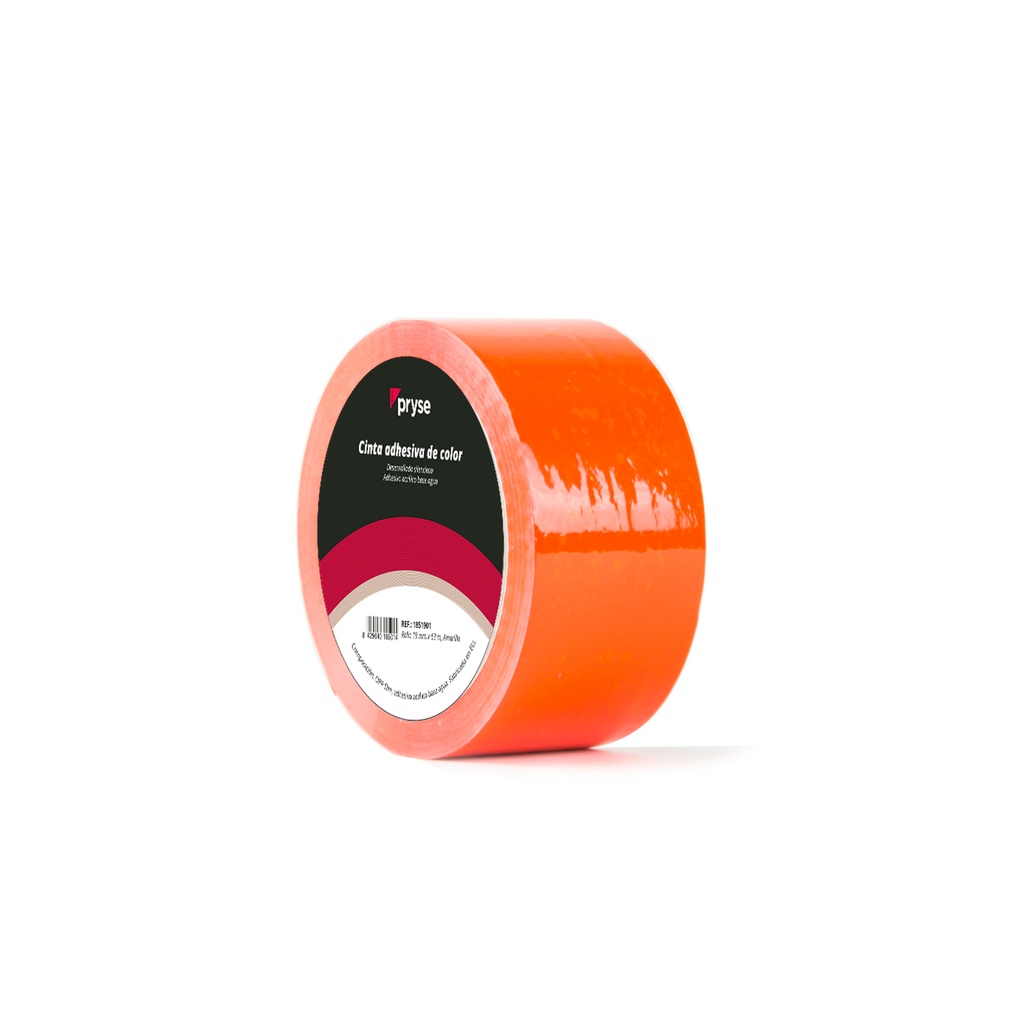 Rollo 48 mm x 63 m cinta oPP adhesiva naranja