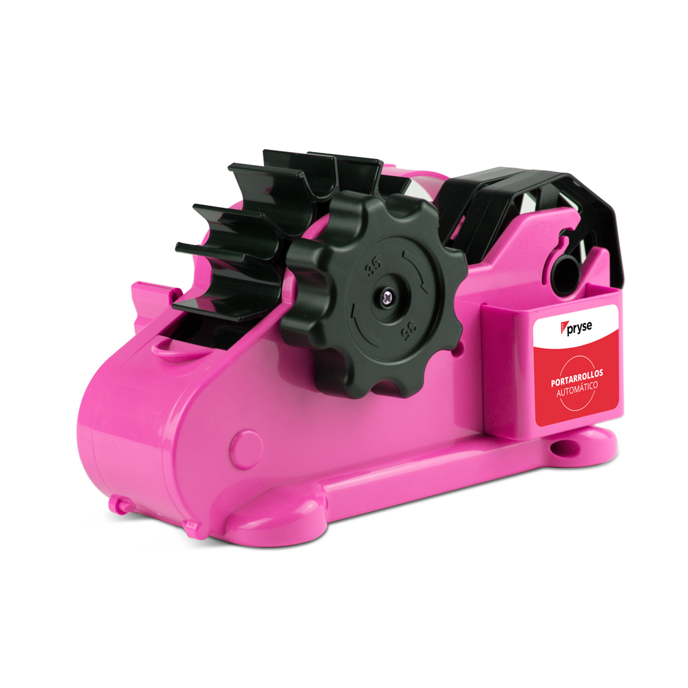 Portarrollos 66 m automático rosa