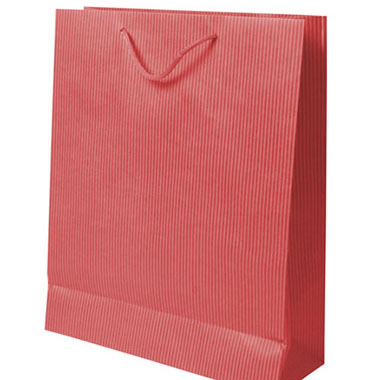 Bolsa papel kraft 406 x 330 x 152 mm roja