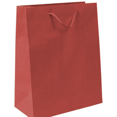Bolsa papel kraft 315 x 254 x 127 mm roja