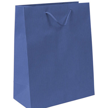 Bolsa papel kraft 315 x 254 x 127 mm azul