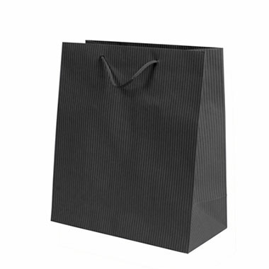 Bolsa papel kraft 230 x 180 x 100 mm negra