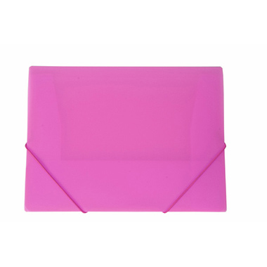 Caja 12 carpetas gomas A4 Candy lilas