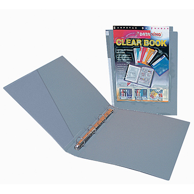 Carpeta 4 anillas gris personalizable