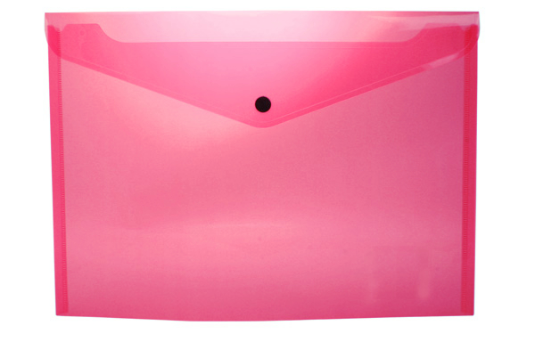 Sobre A4 portadocumentos PP 333 x 239 rosa