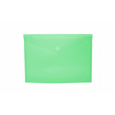 Sobre A6 velcro portadocumentos PP 184 x 143 verde