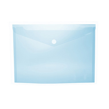 Sobre A5 velcro portadocumentos PP 240 x 168 azul