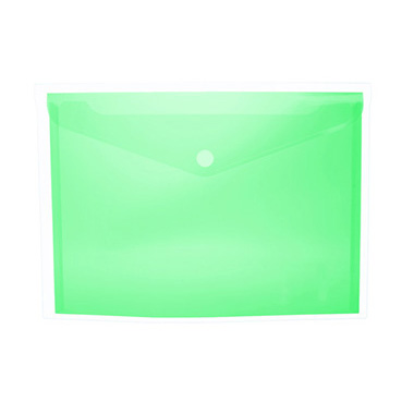 Sobre A5 velcro portadocumentos PP 240 x 168 verde