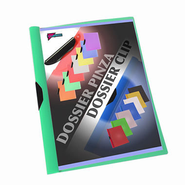Dossier A4 clip verde