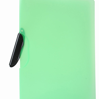Dossier A4 pinza negra verde