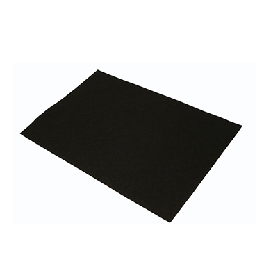 Bolsa 10 láminas fieltro 40 x 60 cm negro