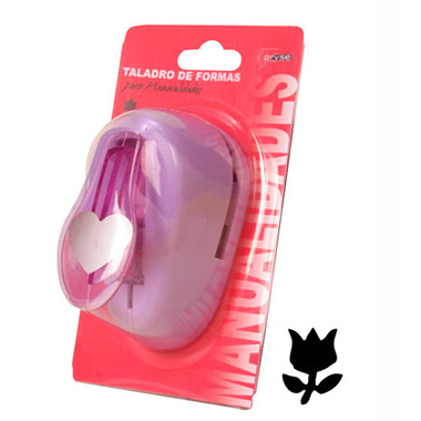 Taladro manualidades 2.5 cm tulipán