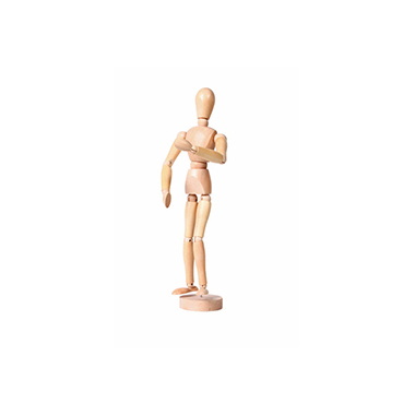 Maniquí de madera (hombre) 30 cm