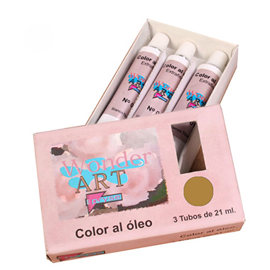 Caja 3 tubos 21 ml óleo nº 38 siena crudo