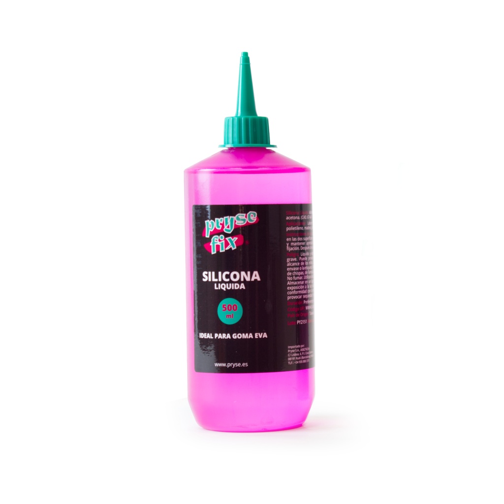 Caja 6 botes 500 ml silicona líquida Prysefix