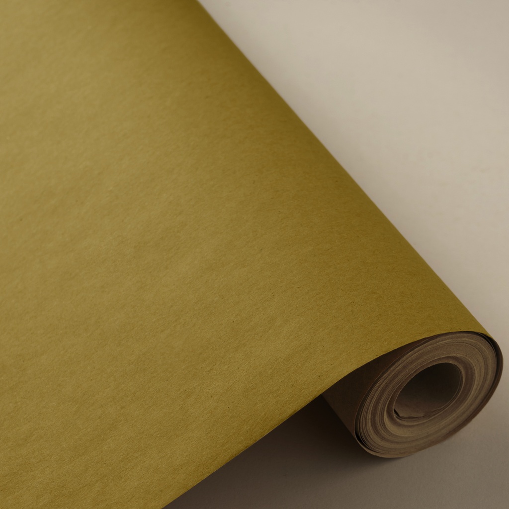 # Bobina 62 cm 4 kg 100% kraft reciclado dorado
