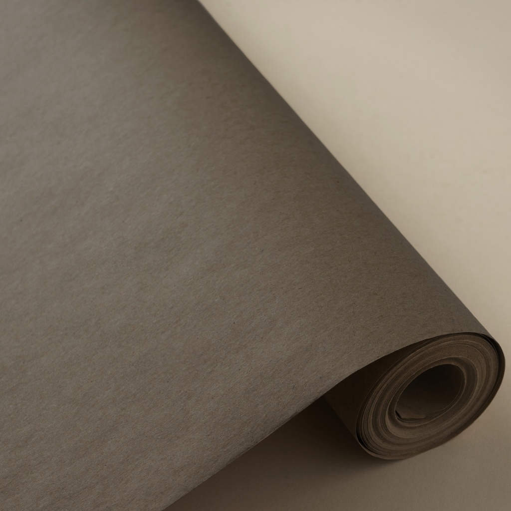 # Bobina 62 cm 4 kg 100% kraft reciclado plateado
