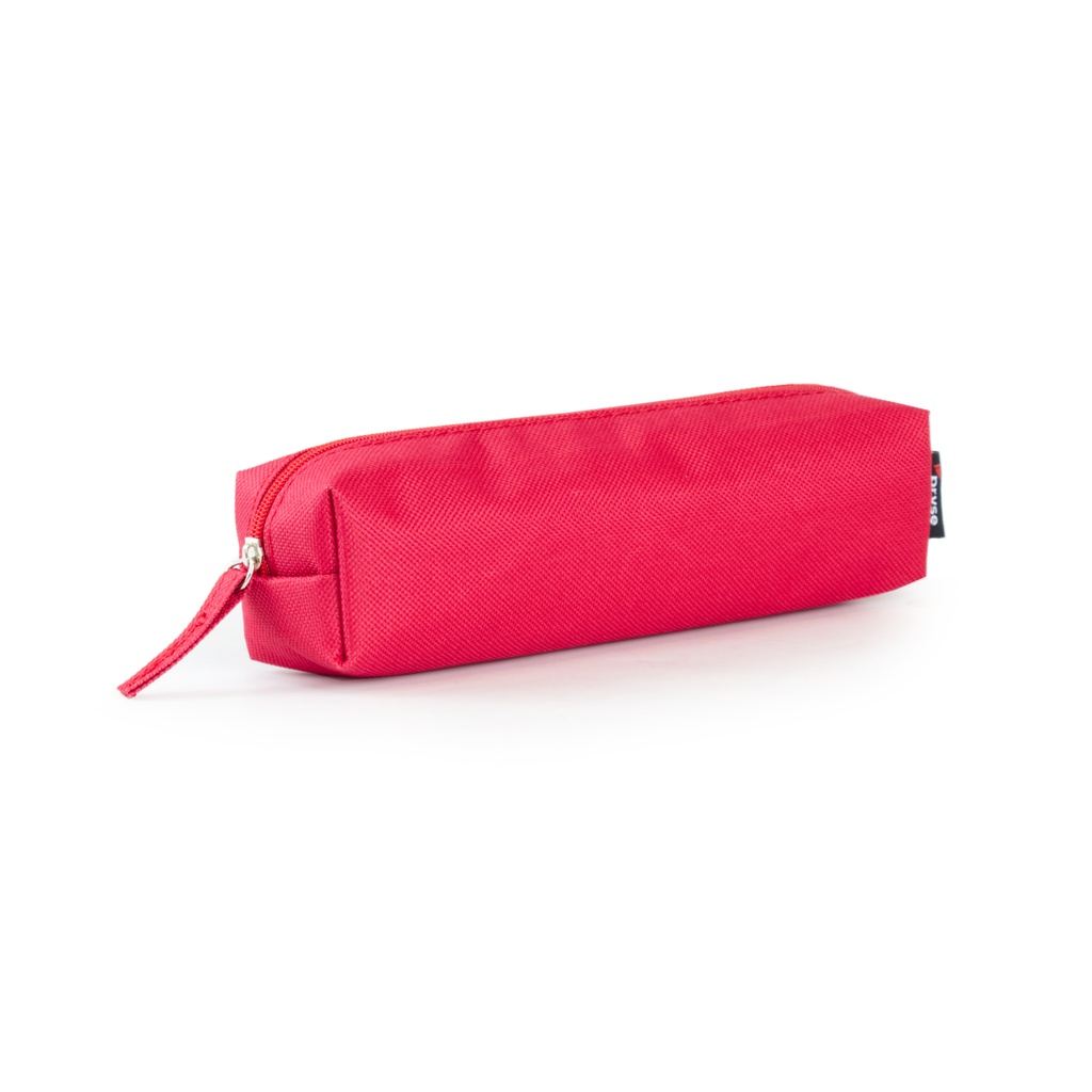 Portatodo cuadrado pequeño 20 x 5 x 5cm rojo