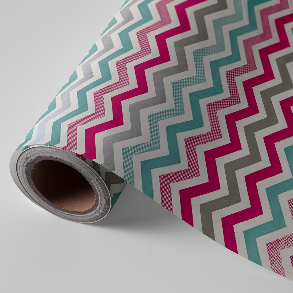 # Bobina 31 cm 2 kg zig zag multicolor
