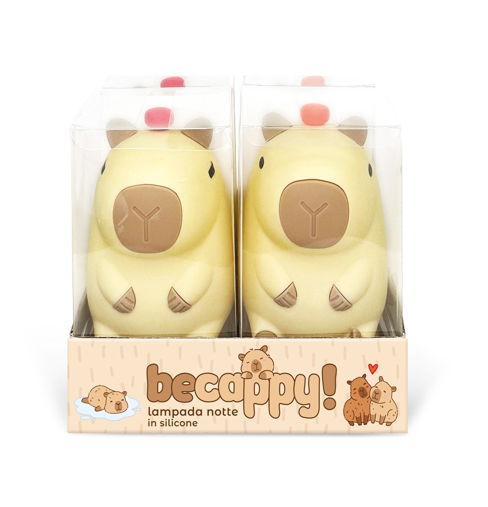 Lámpara Capybara de noche de slicona
