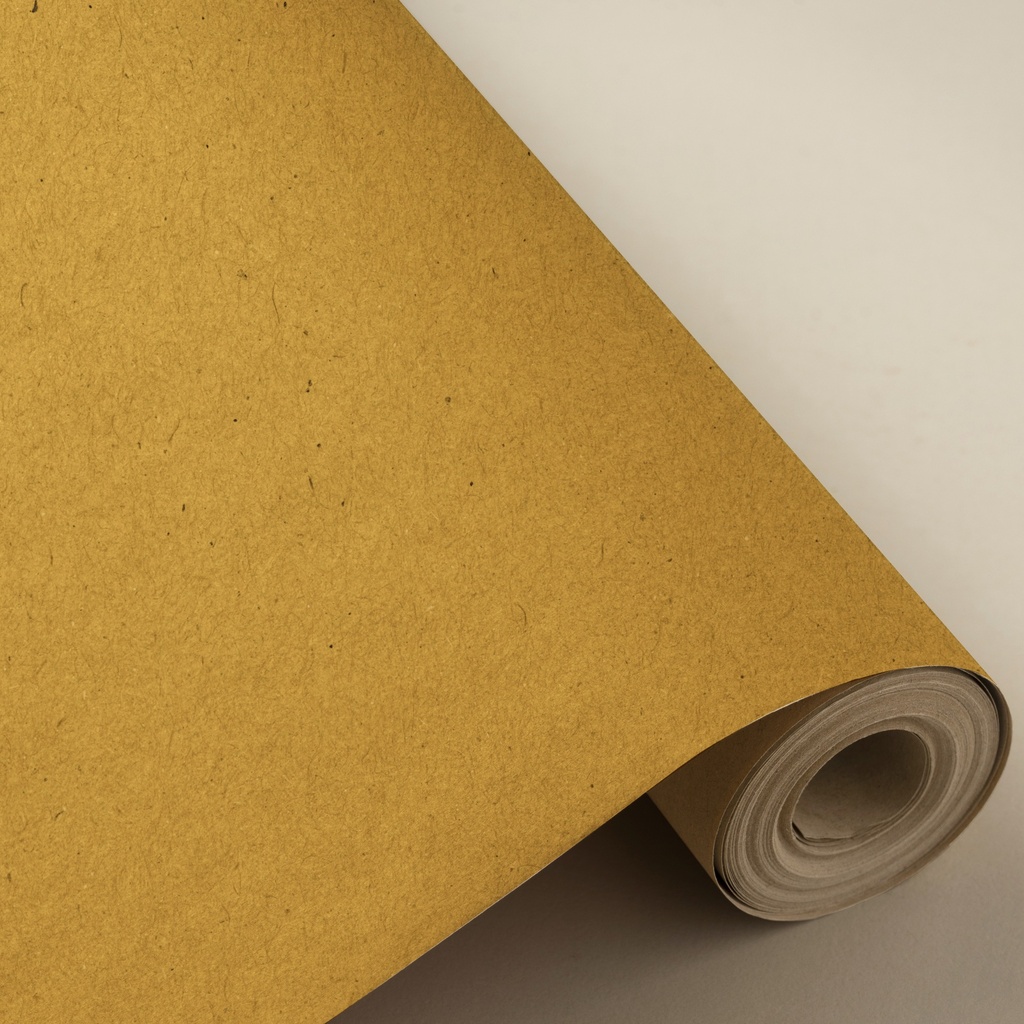 Bobina 31 cm 2 kg kraft 100% reciclado ocre