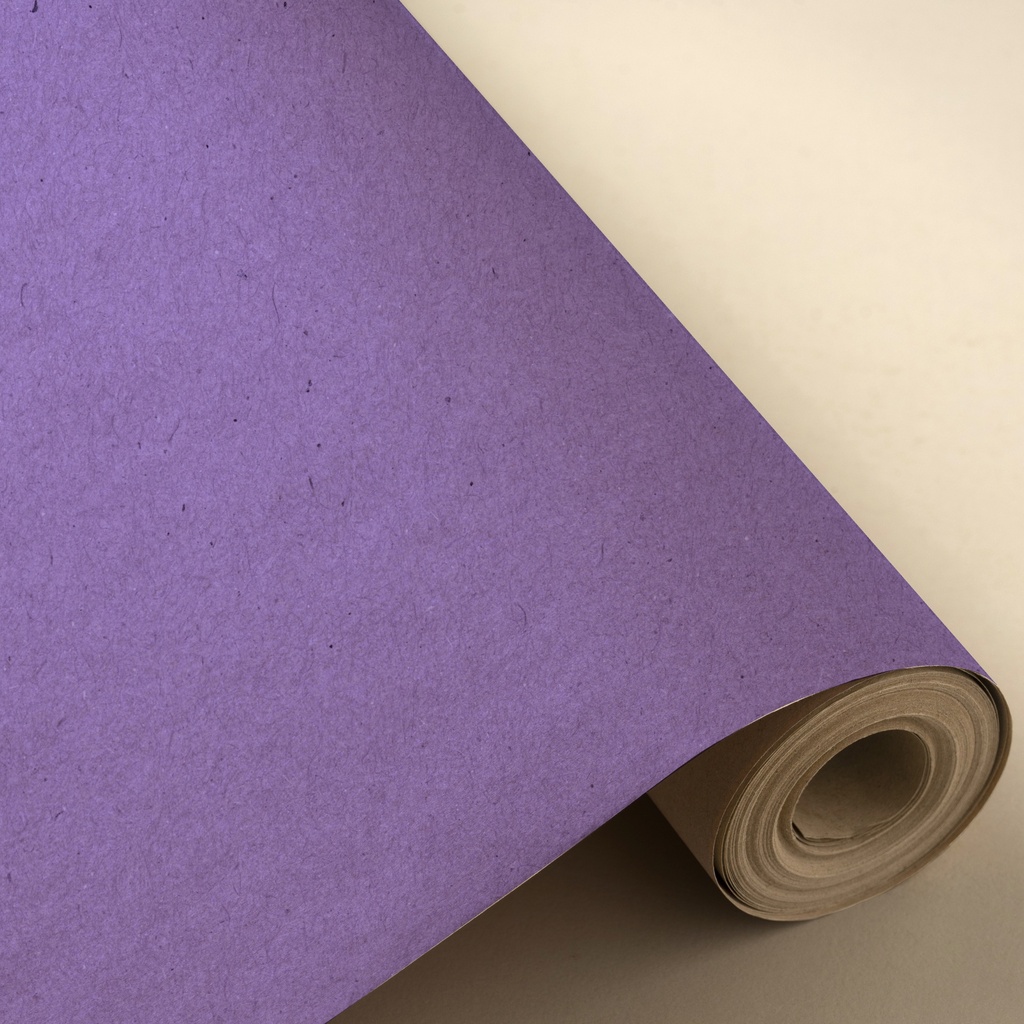 Bobina 62 cm 4 kg kraft 100% reciclado lila