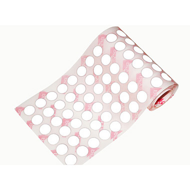 [1041019] Caja rollo 2.736 gomets círculo mediano blanco