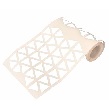 [1041089] Caja rollo 2.508 gomets triángulo grande blanco