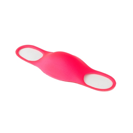 [1051202] Mascarilla infantil de 6 a 9 años rosa fluor