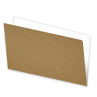 [1260008] Pack 50 subcarpetas A4 kraft bicolor 240 g