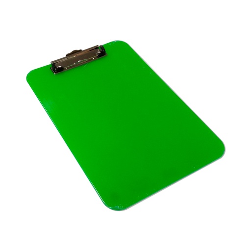 [2350011] Tablero clip A4 317 x 230 mm neón verde