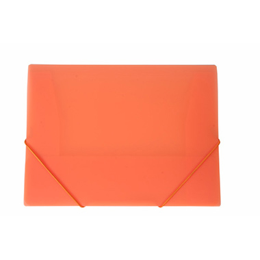 [4100003] Caja 12 carpetas gomas A4 Candy naranjas