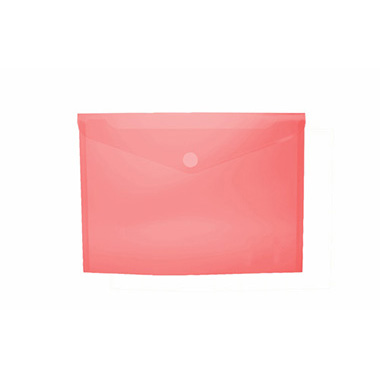 [4170063] Sobre A6 velcro portadocumentos PP 184 x 143 rojo