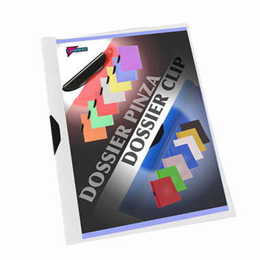 [4300007] Dossier A4 clip blanco