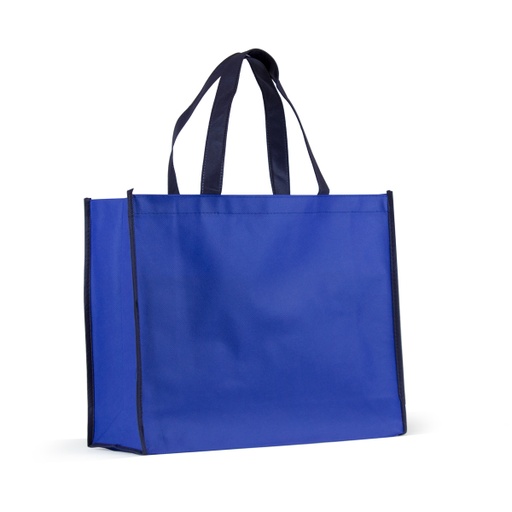 [5078043] Bolsa con asas 30 x 39 x 13 cm TNT 80 g azul