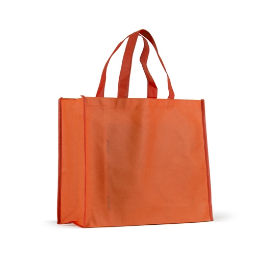 [5078045] Bolsa con asas 30 x 39 x 13 cm TNT 80 g naranja