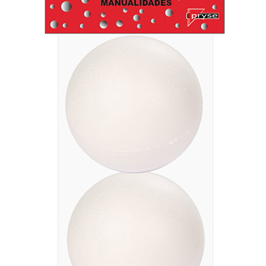 [5080008] Bolsa 2 bolas poliestireno 80 mm ø