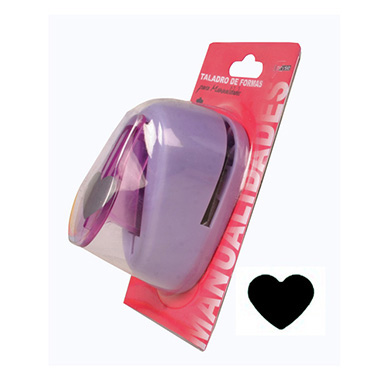 [5092009] Taladro manualidades 2.5 cm corazón
