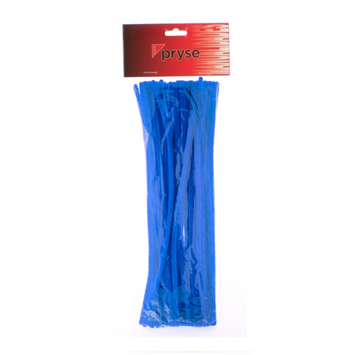 [5110015] Bolsa 25 chenillas 300 x 6 mm azul