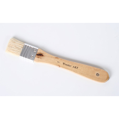 [6130001] Caja 12 brochas nº 1 pelo de cerda punta plana 2 cm
