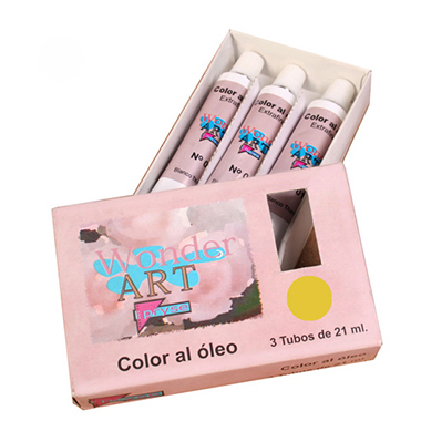 [6250006] Caja 3 tubos 21 ml óleo nº 06 ocre