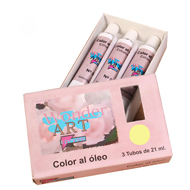 [6250008] Caja 3 tubos 21 ml óleo nº 08 amarillo cadmiun